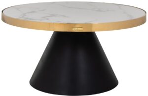 Richmond Mramorový konferenční stolek Odin 80 cm