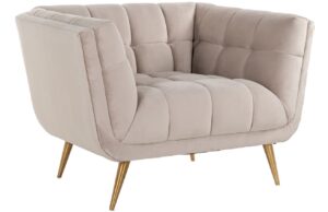 Richmond Sametové křeslo Huxley