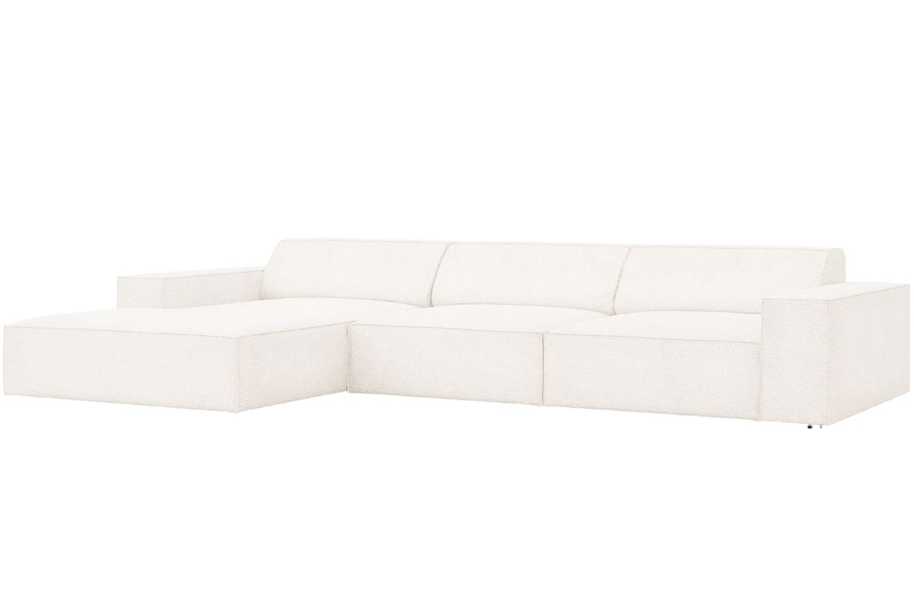 Micadoni Bouclé rohová pohovka Jodie 284 cm