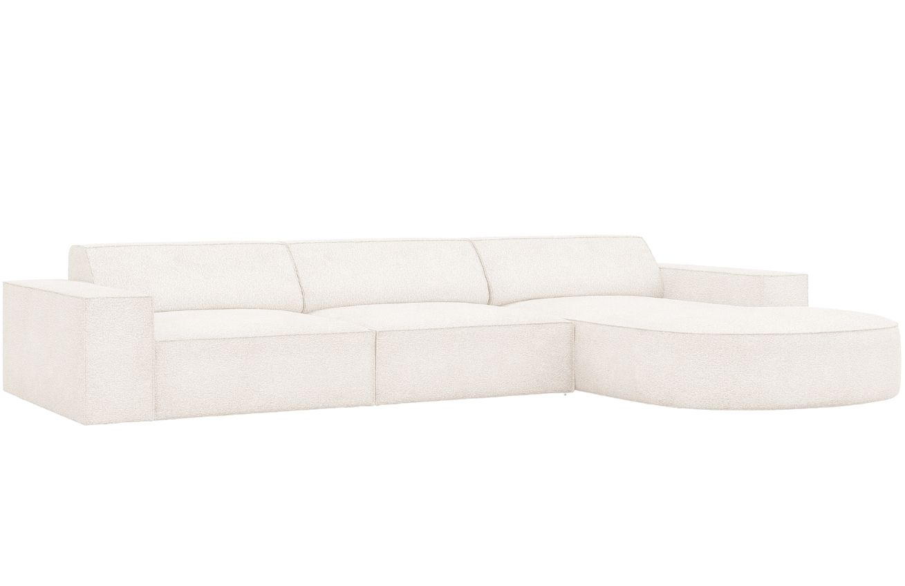 Micadoni Bouclé rohová pohovka Jodie 284 cm