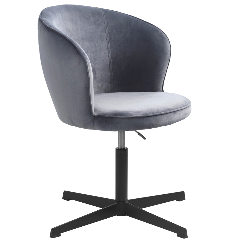 Unique Furniture Sametová konferenční židle Gain