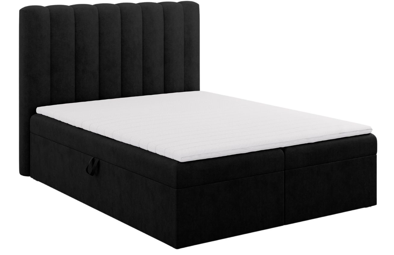 Micadoni Boxspring postel Kelp 160 x 200 cm