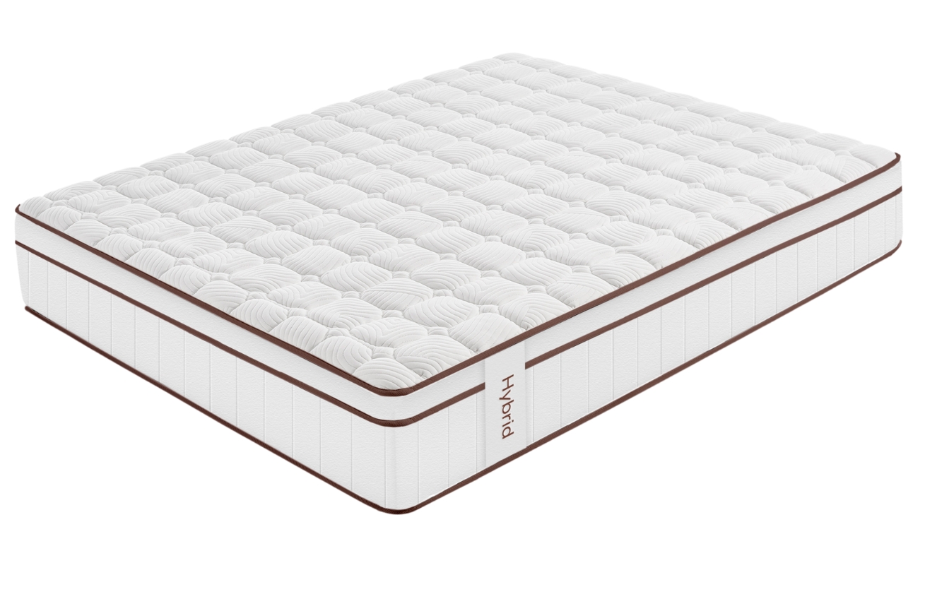 Moonia Pružinová matrace Hybrid White 180 x 200 cm