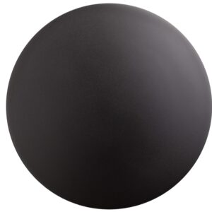 Nova Luce Černé kovové venkovní nástěnné LED světlo Cooper 30 cm