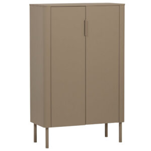 WOOOD Hnědá dřevěná komoda Gunnar 85 x 39 cm