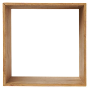 Nordic Living Dubová police Plato 30 x 30 cm