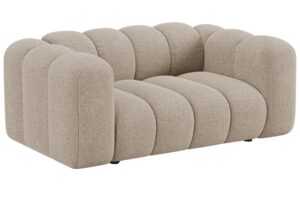 Micadoni Béžová dvoumístná pohovka Lupine 170 cm