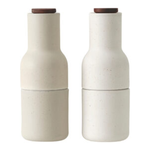 Audo CPH Set dvou bílých keramických mlýnků na sůl a pepř GRINDER 20