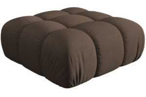 Micadoni Hnědá podnožka Bellis 94 x 94 cm