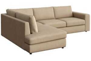 Rodier Béžová rohová pohovka Baga 297 cm