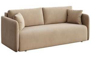 Rodier Světle hnědá rozkládací pohovka Chaum 220 cm