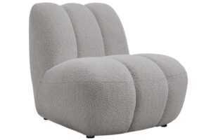 Bobochic Paris Světle šedé křeslo Janissaire
