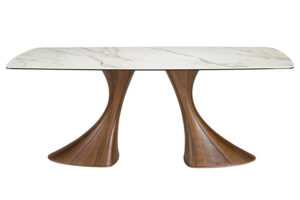 Angel Cerdá Ořechový jídelní stůl No. 1174