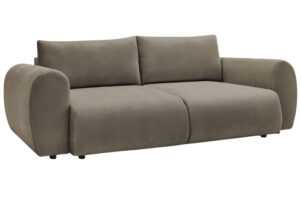 Bobochic Paris Hnědá rozkládací pohovka Lucien 257 cm