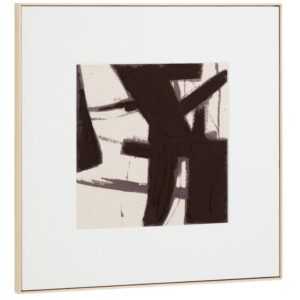 Kave Home Abstraktní obraz Arilan 100 x 100 cm