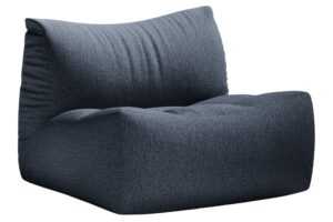 Micadoni Tmavě modré křeslo Tove