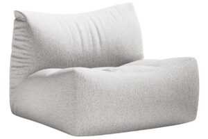 Micadoni Světle šedé křeslo Tove