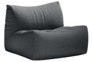 Micadoni Tmavě šedé křeslo Tove