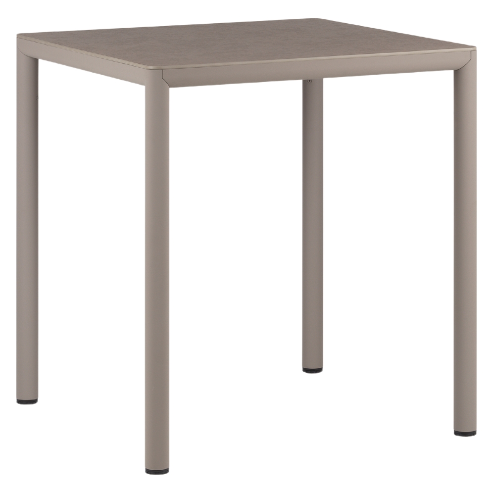 Nardi Béžovošedý zahradní stůl Piave 70 x 70 cm