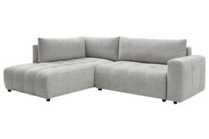 Bobochic Paris Světle šedá rozkládací pohovka Arsene 277 cm