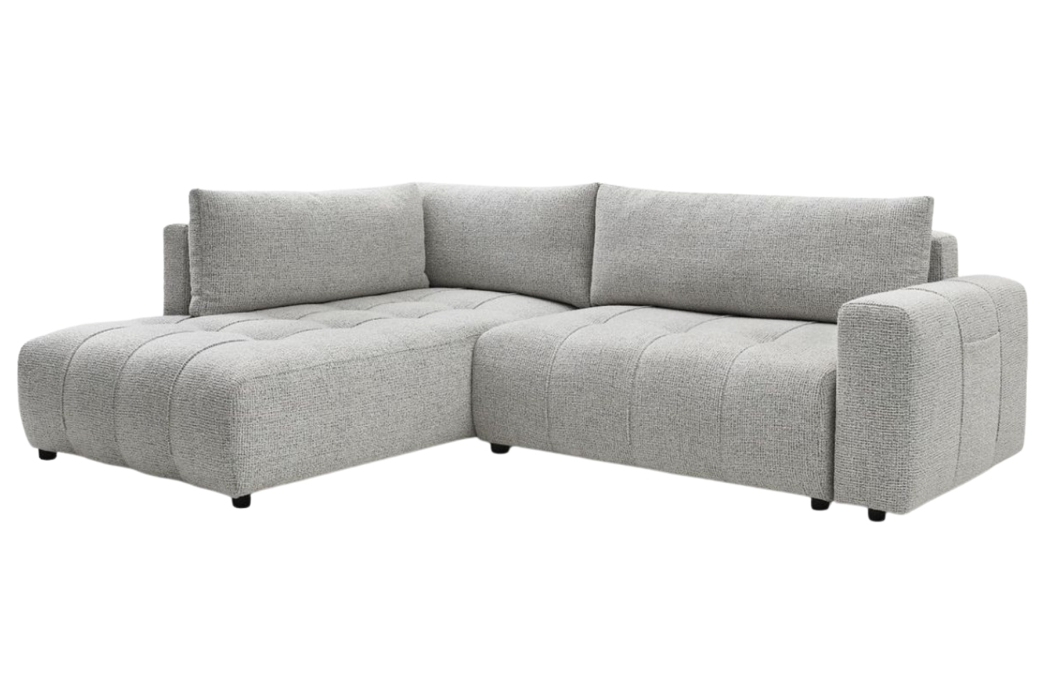 Bobochic Paris Světle šedá rozkládací pohovka Arsene 277 cm