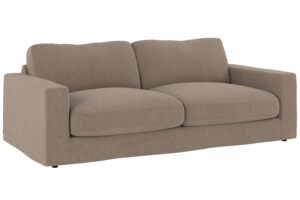 Rowico Hnědá trojmístná pohovka LANGDON 216 cm