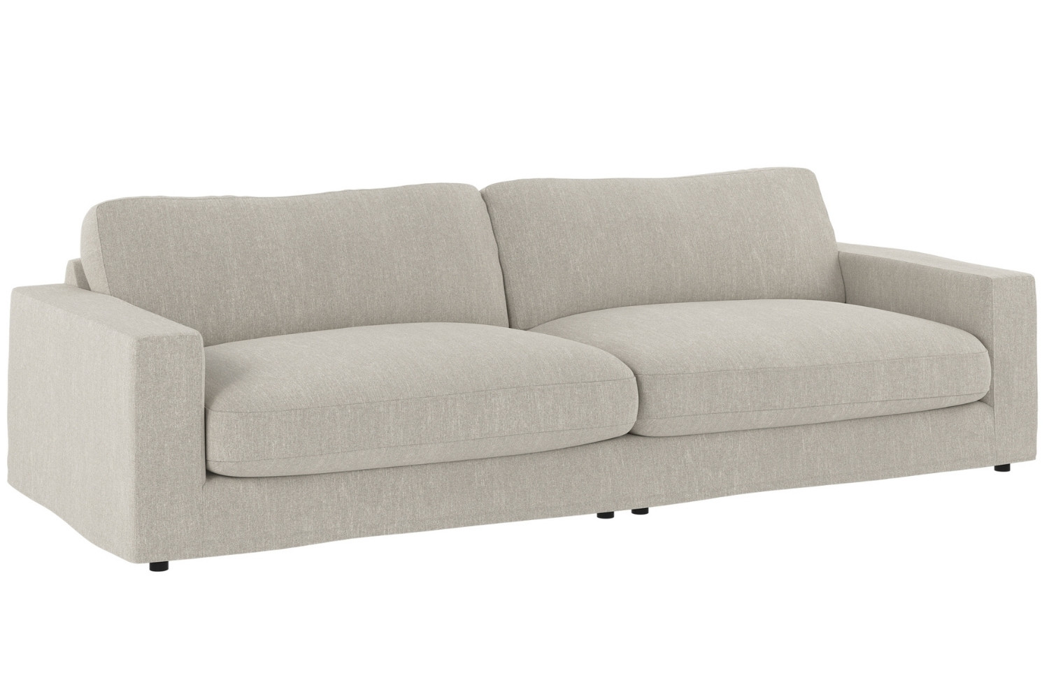 Rowico Béžová čtyřmístná pohovka LANGDON 271 cm