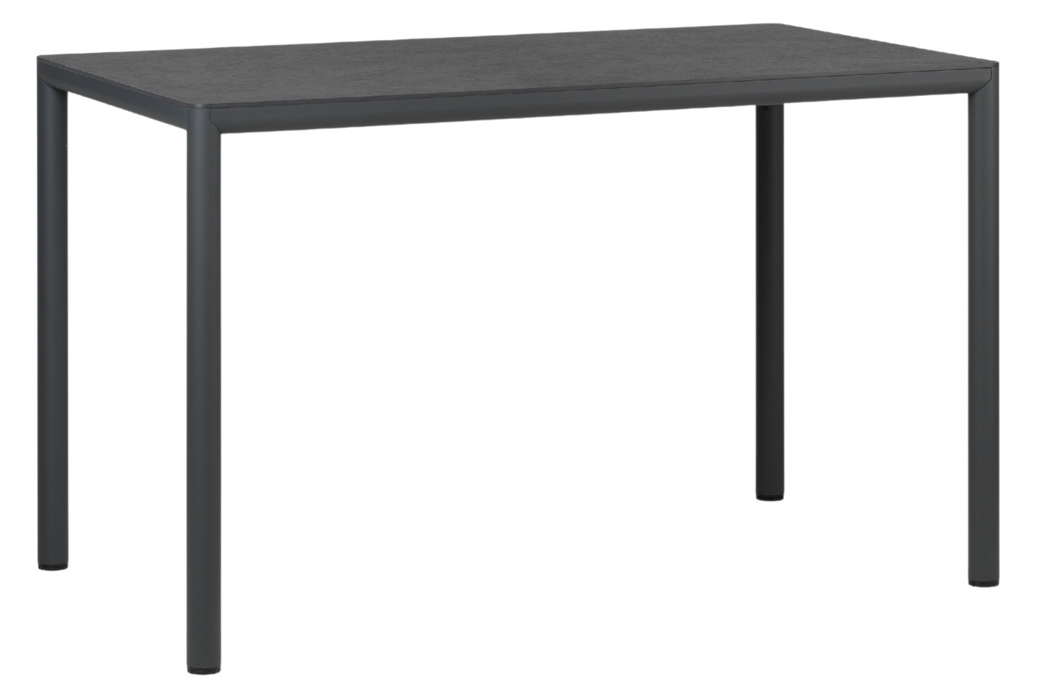 Nardi Tmavě šedý zahradní stůl Piave 120 x 70 cm