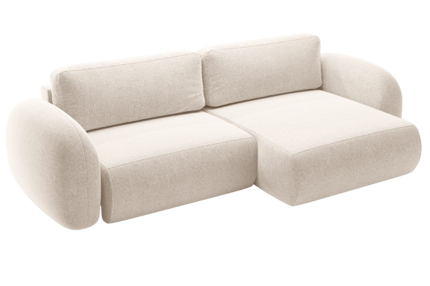 Maison Heritage Světle béžová rozkládací pohovka Kora 262 cm