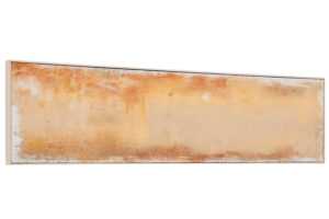 Kave Home Žlutý abstraktní obraz Selnar 47 x 182 cm