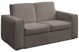 Mesonica Hnědá rozkládací pohovka Muno 152 cm