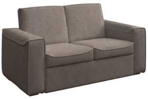 Mesonica Hnědá rozkládací pohovka Muno 152 cm