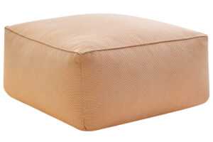 Bobochic Paris Oranžová zahradní podnožka Riviera 80 x 80 cm