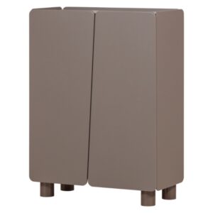 WOOOD Světle hnědá dřevěná komoda Root 100 x 45 cm