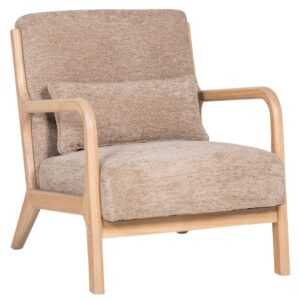 WOOOD Béžové křeslo Mark