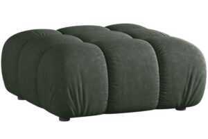 Micadoni Tmavě zelená podnožka Bellis II. 94 x 94 cm