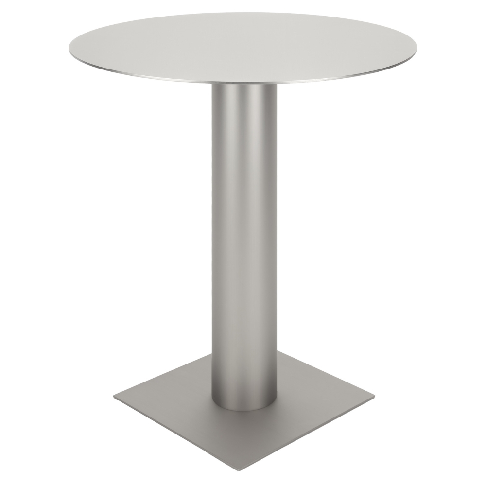 FEST Amsterdam Stříbrný kovový bistro stolek Kit 70 cm