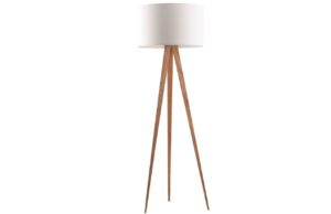 Zuiver Stojací lampa TRIPOD s bílým stínidlem – vystavený kus