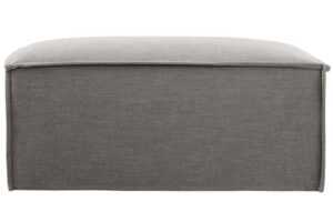 Micadoni Šedá podnožka Milton 60 x 60 cm