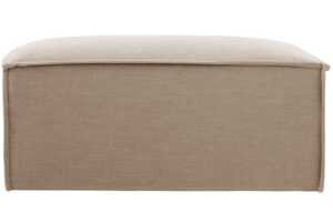 Micadoni Béžová podnožka Milton 60 x 60 cm