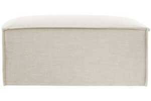 Micadoni Světle béžová podnožka Milton 60 x 60 cm