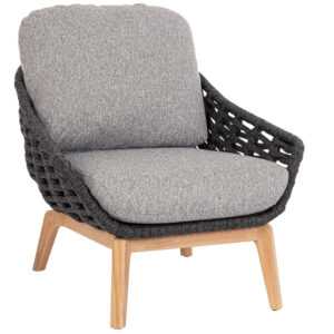 Bizzotto Šedé zahradní křeslo Tamires