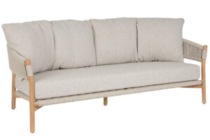 Bizzotto Béžová zahradní pohovka Garita 196 cm