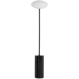 Kave Home Černá mramorová stojací lampa Idela