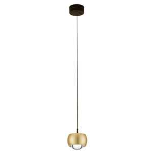 Nova Luce Zlaté závěsné LED světlo Conga 10 cm
