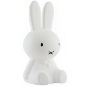 Bílá plastová dětská LED lampa Mr. Maria Miffy 50 cm