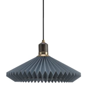 Tmavě modré závěsné světlo Halo Design Paris 40 cm