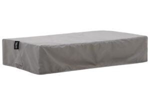 Kave Home Šedý ochranný obal na zahradní nábytek Iria 265 x 115 cm