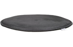 Černý koženkový podsedák ROWICO FULTON 38 cm