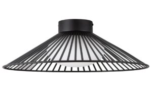 Nova Luce Černé stropní LED světlo Brume 50 cm